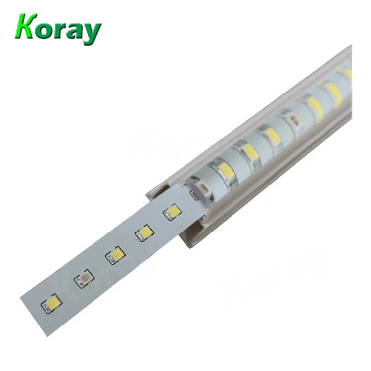 48 Inch 20 Watt 4000 Lumens Waterproof Linear LED Plants Grow Lights Bar Strip for Thailand Growing Orchids Lettuces Microgreens