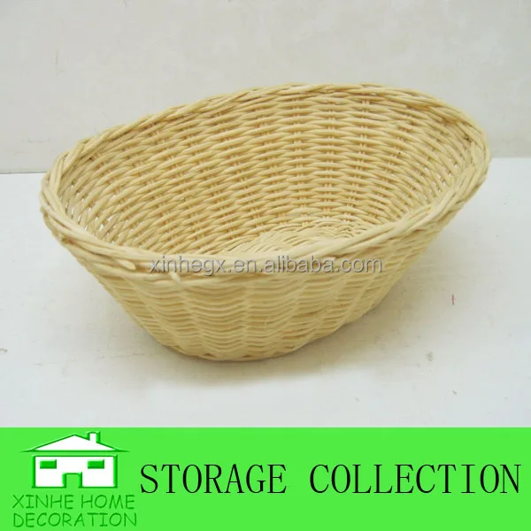 Плетеная пластиковая прочная корзина для хранения из ротанга XH Guangxi Bobai Xinhe