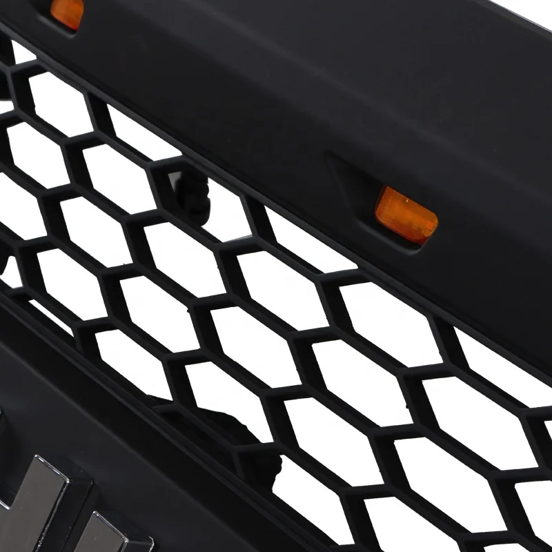 custom car abs plastic black led front grille fit for silverado chevrolet 2016 2017 2018