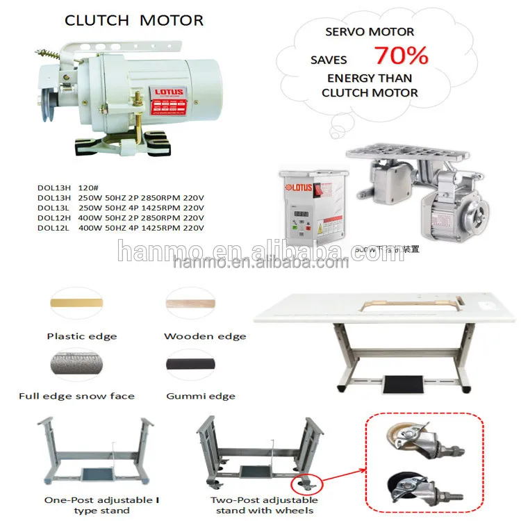 LT 8365 Single Needle Unison Feed High Post Bed Sewing Machine