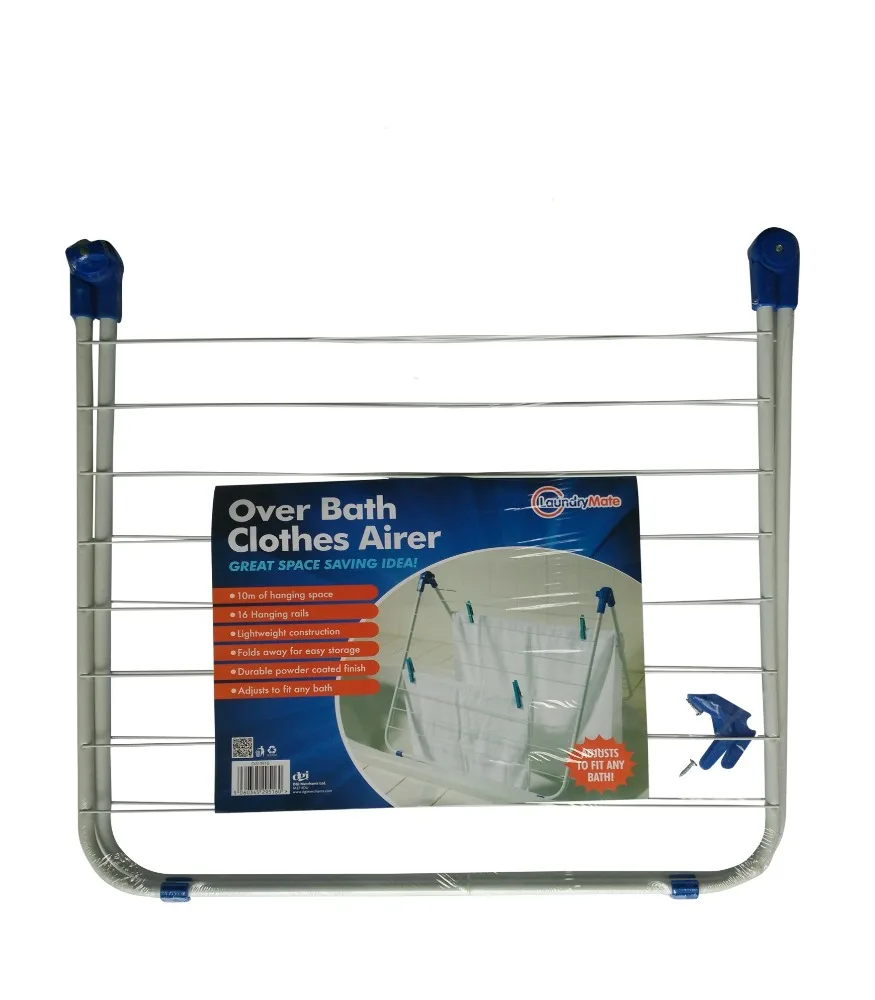 High Quality Indoor PP Coated Steel Cloth Dryer Stand Foldable Hanging Laundry Airer Folding Table Clothes Dryer