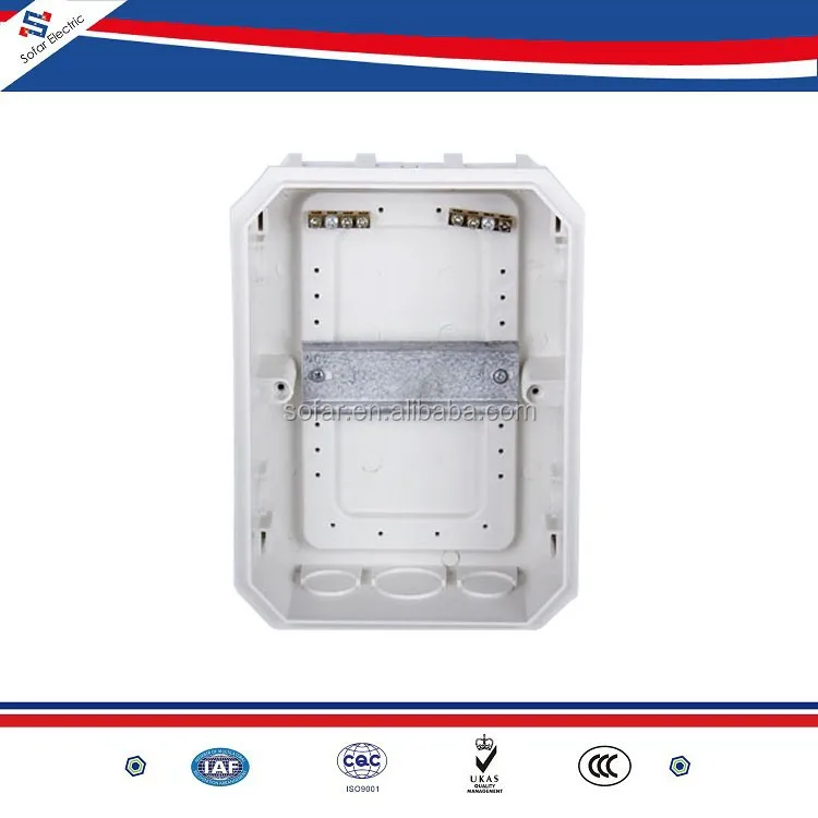 TSM 6 Ways Recessed Type of Plastic Electrical MCB Distribution Box