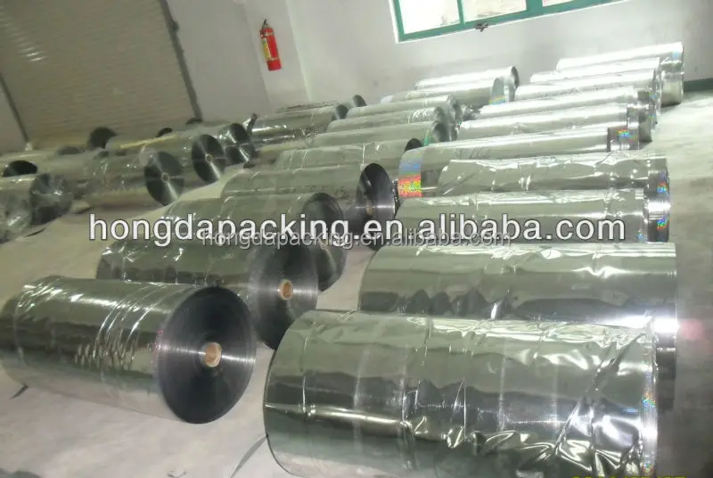 metallized cpp film 25 micron,bopp film 20 micron one side heat sealable corona treated bopp silver metalized 20 micron