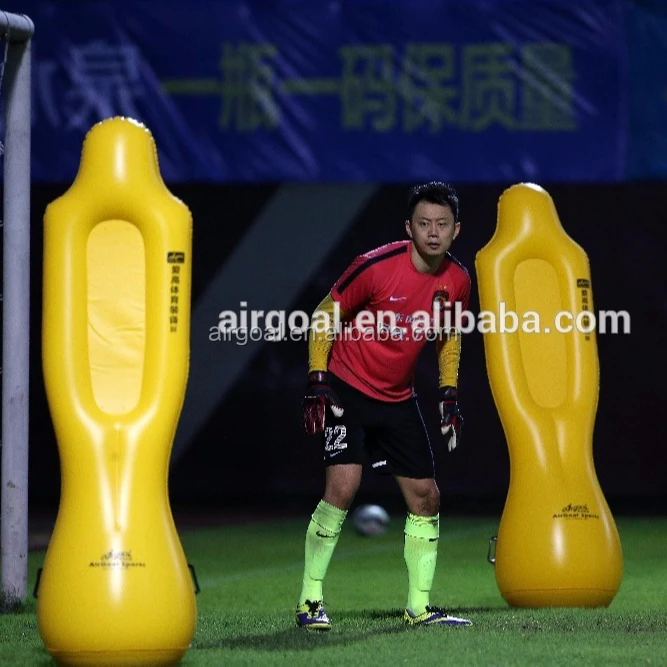 
 Заводская цена, надувной тренировочный манекен вратаря, надувной футбольный манекен для продажи  
