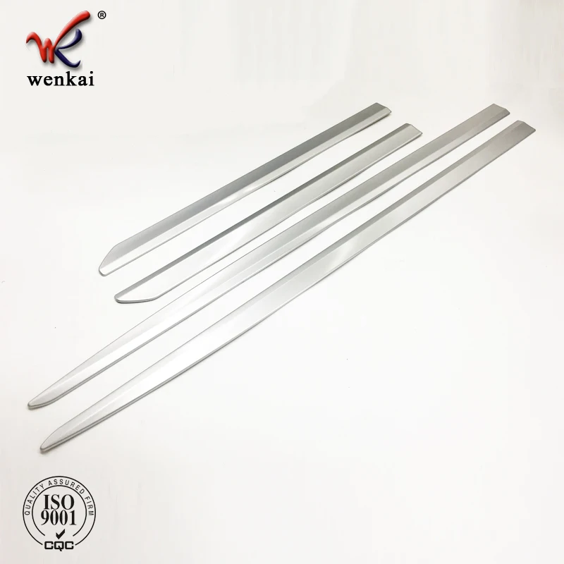 New Arrive ABS Chrome Side Door Trim For Mitsubishi Eclipse Cross 2018 Body Cover Trim Auto Accessories