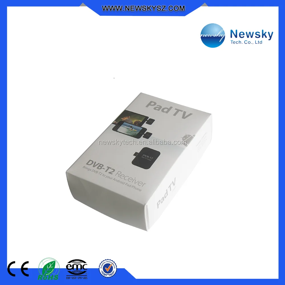 USB DVB-T2 Receiver Free Watch Digital TV on Android Phone