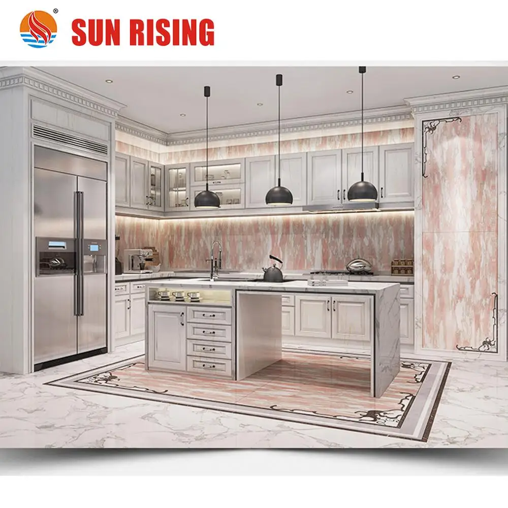 Натуральный розовый норвежский мрамор