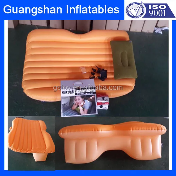 
Outdoor travel PVC inflatable car bed 