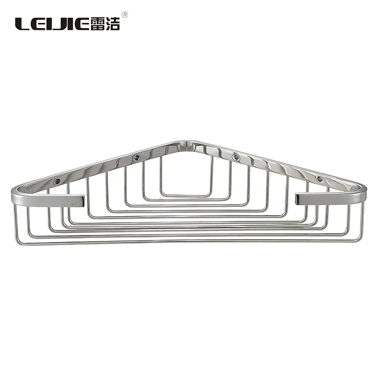 Stainless Steel Bathroom Kitchen Corner Storage Rack