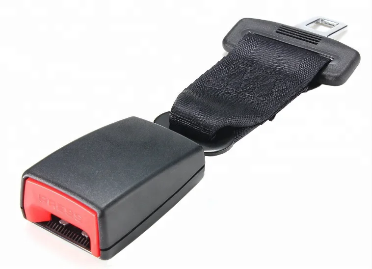 Customizalbe Length E4 Safety Certified 9 Inch Car Seat Belt Extender Woman Seat Belt Extension