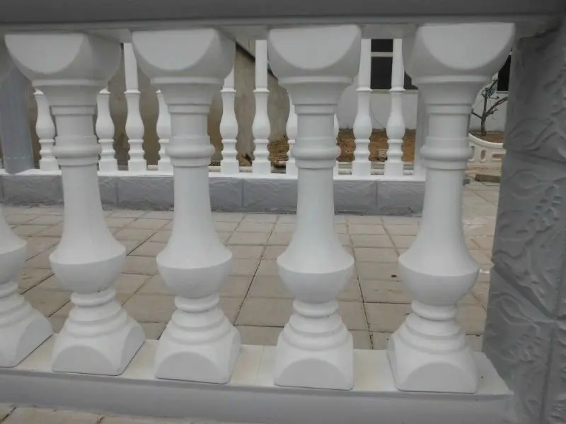 Precast garden decorative noble style concrete baluster molds for sale