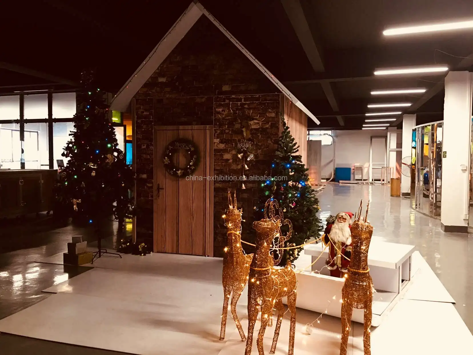 Wonderful Christmas House Make of M-series Exhibition Booth System