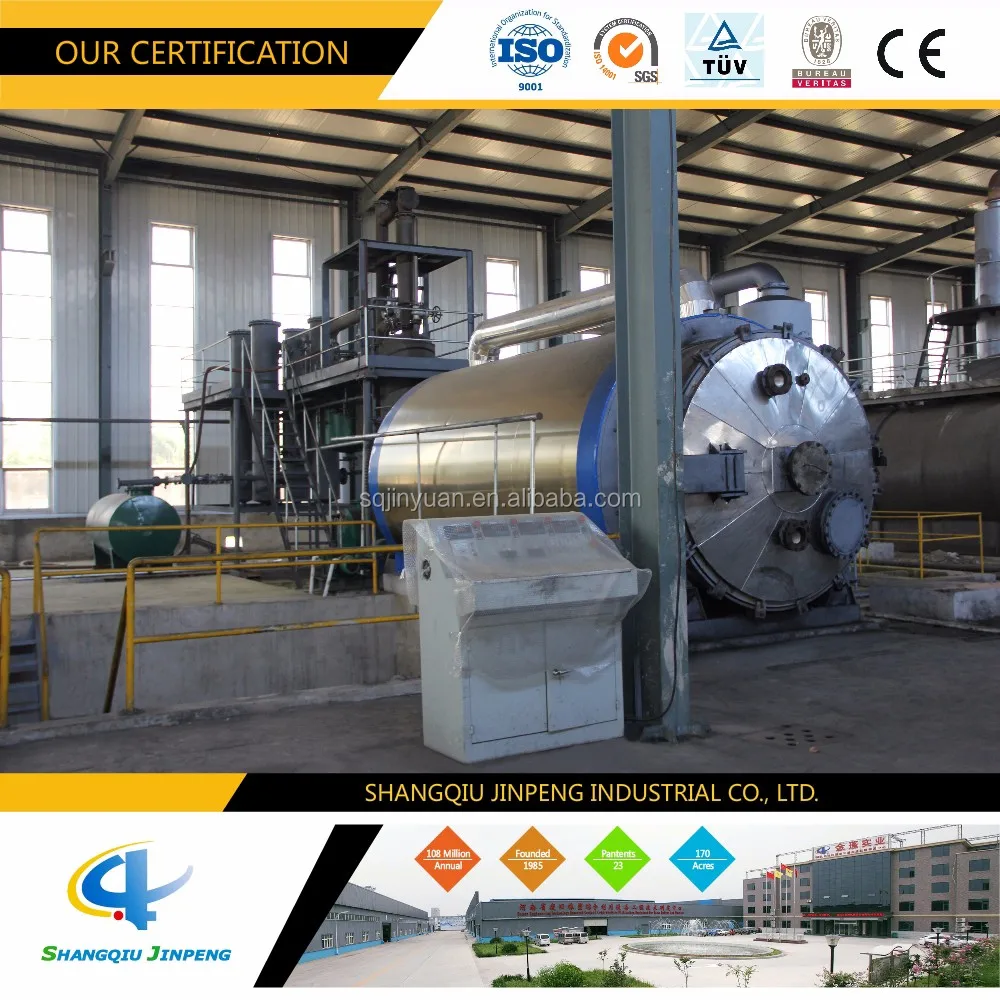 Профессиональные Отходов Пиролиза Шин/Переработки Растительного Масла с CE, SGS, ISO