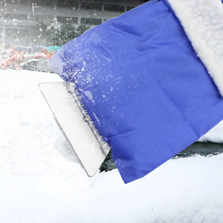 car Snow shovel with Glove car warm ice scraper