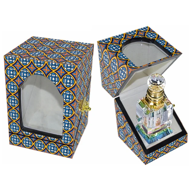 Роскошная классическая Высококачественная коробка ручной работы из МДФ и картона для духов с замком