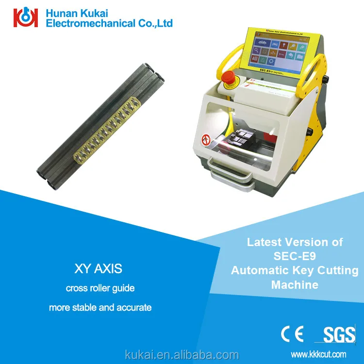 car key copy machine SEC-E9 key cutting machine with good quality and lowest price