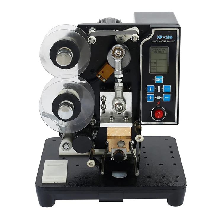 
Factory price electrical ribbon code printer colored tape coding machine 