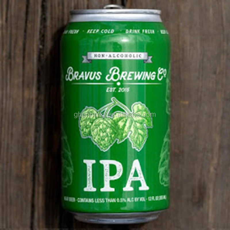 color offset printing cheap price shrink label beer can label