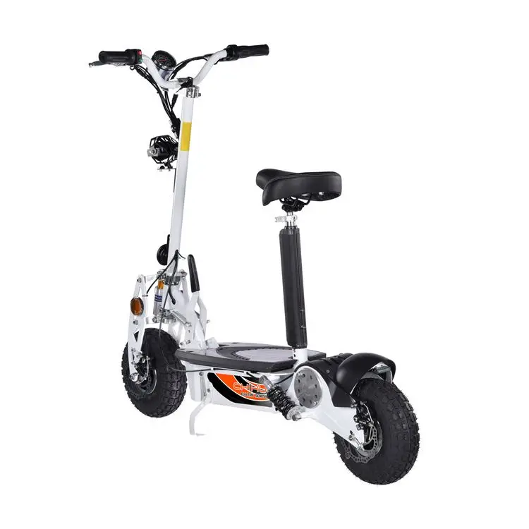 
2018 newest fashion chihui scooter electric, colorful foldable adult 2 wheel electric scooter 800w 36v with seat 