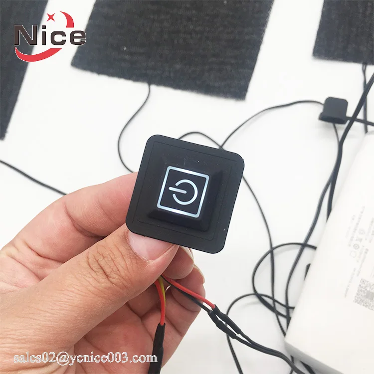 Нагревательная тканевая подушка с электрическим подогревом USB для самостоятельной сборки теплых жилетов, одежды с 3 режимами регулировки