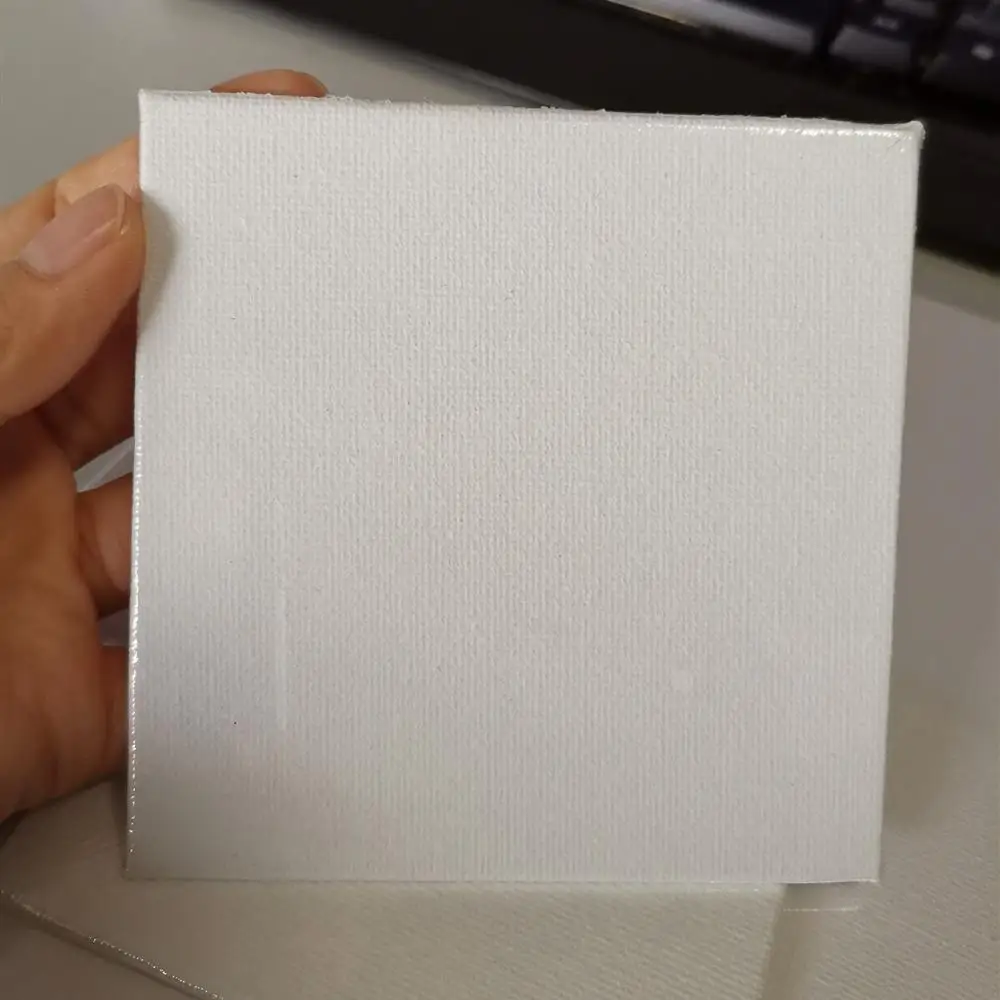 10*10 cm Mini Canvas Board Blank Art Canvas Panel With Cotton