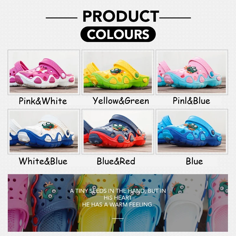 Новое поступление 2019, детская садовая обувь, детские сандалии с мультяшным рисунком, летние тапочки для малышей, высококачественные детские сандалии с дырками