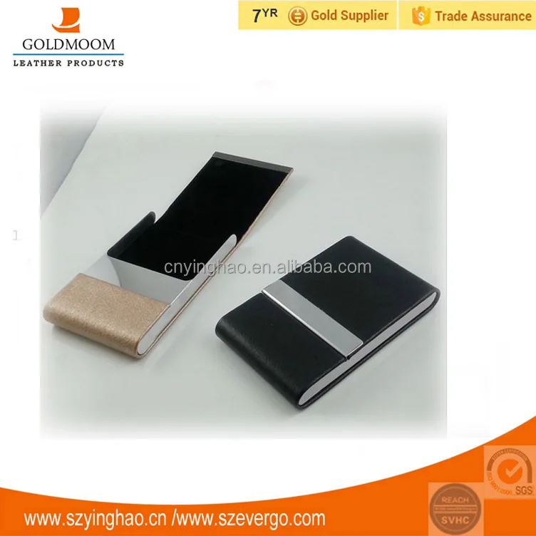 Рекламные металлические визитницы или имя держателя карты