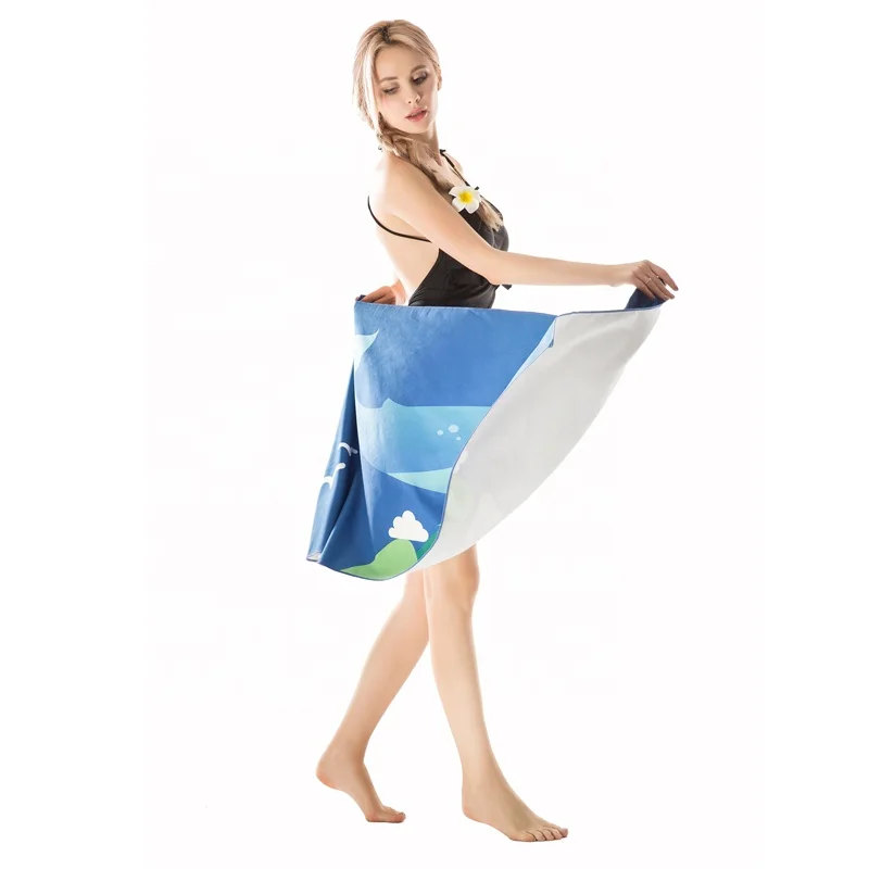 Buy direct from china factory new gym training beach swimming bath microfiber sports towels