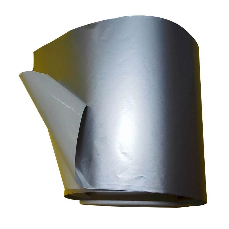 Flexography Self adhesive Glossy Golden Aluminum Foil Paper