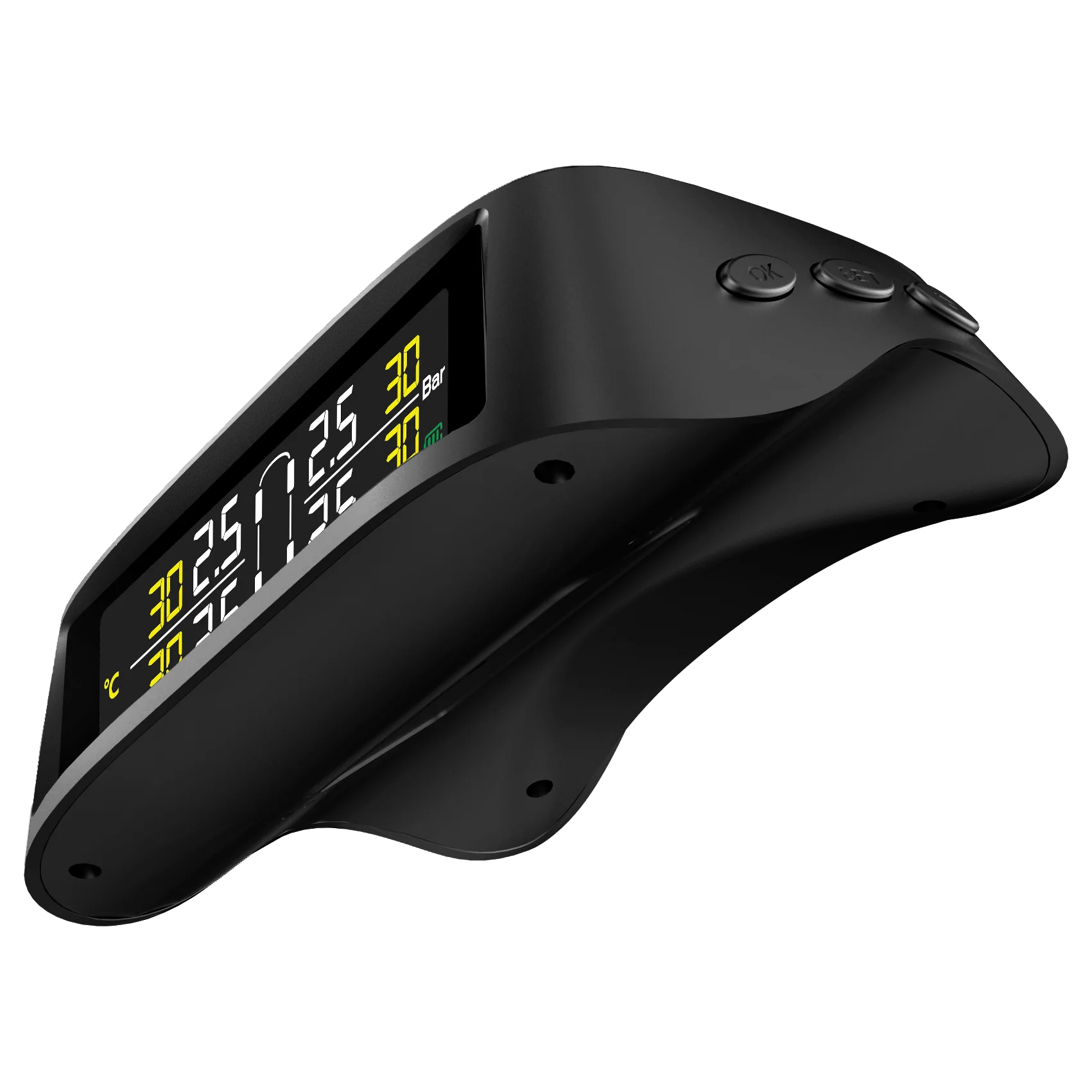 tpms monitor truck 120psi tpms 4 external or internal sensor wheel tpms for bus,trailer, trucks,car