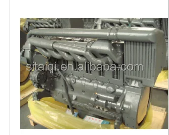 Дизельный двигатель Duetz BF6L913C с 6 цилиндрами для генератора и строительства, от 114 кВт до 143 кВт