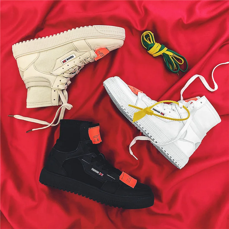 Ботинки мужские в стиле Хань, стильная Осенняя обувь в стиле хип-хоп, Джокер, уличные танцы, маленькие белые кроссовки для занятий спортом