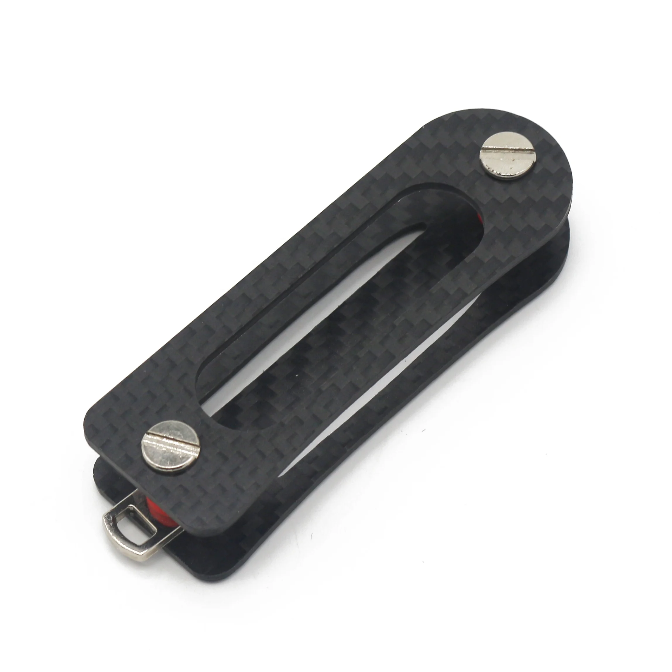 compact keyholder smart carbon fiber key holder organizer keys keychain smart
