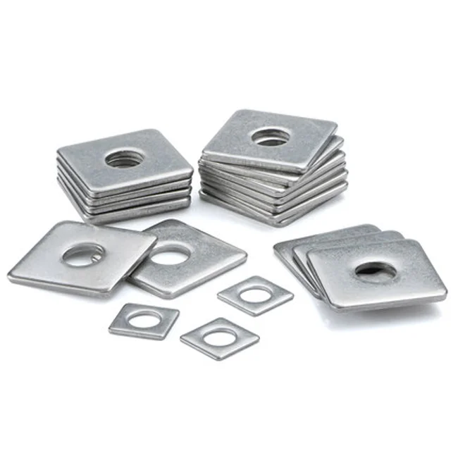 Low Price M5 M6 Stainless Steel Square Washer