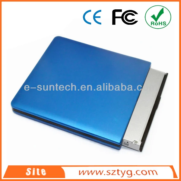 Odp1201-bd портативный тонкий внешний usb ноутбука dvd привод blu-ray горелка