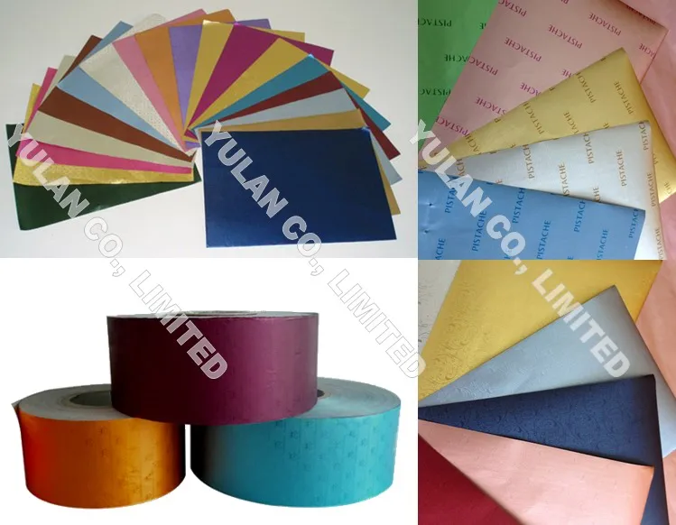 food pharmaceutical packaging aluminium foil paper roll