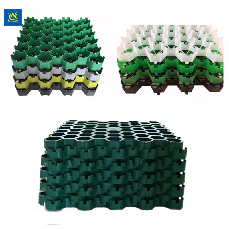 HDPE grass grid 40mm 50mm 70mm Drainage Storage Lawn Grass Planting Grid