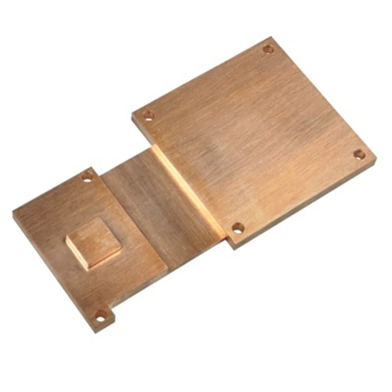 CNC Milling Copper CNC Machining Parts Welding with Heatpipes