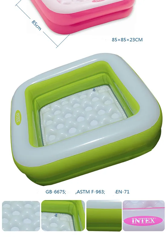Intex 57100 Portable Folding Inflatable Baby Spa Bathtub