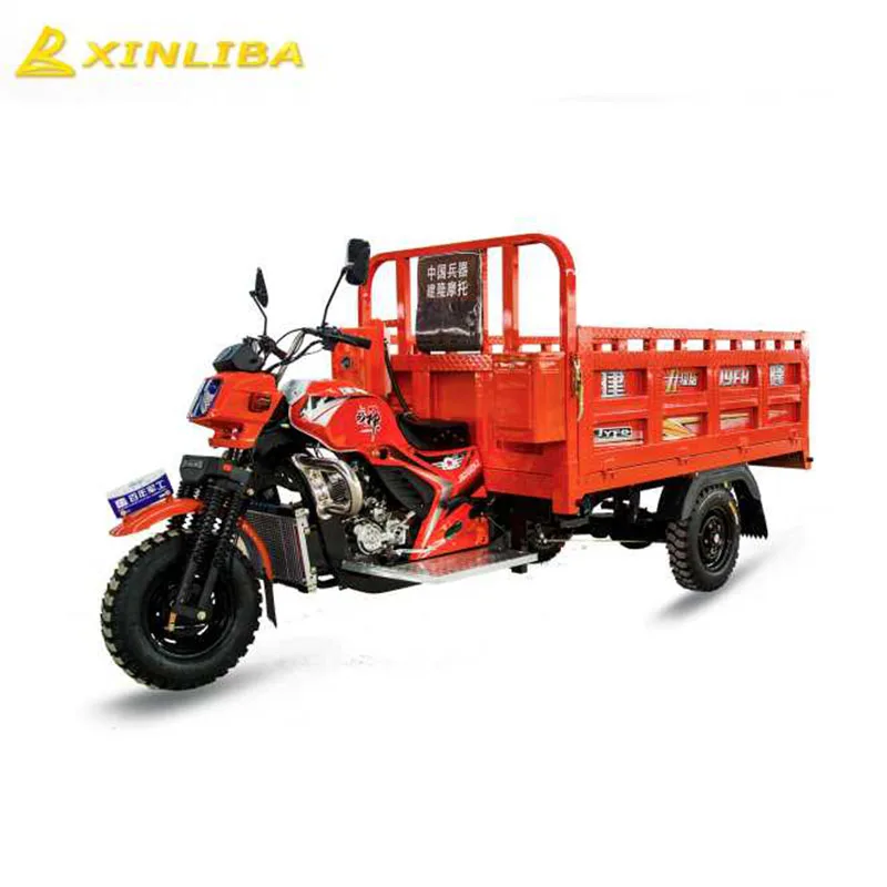 hot pickup 3 wheel closed cabin cargo tricycle large loading china