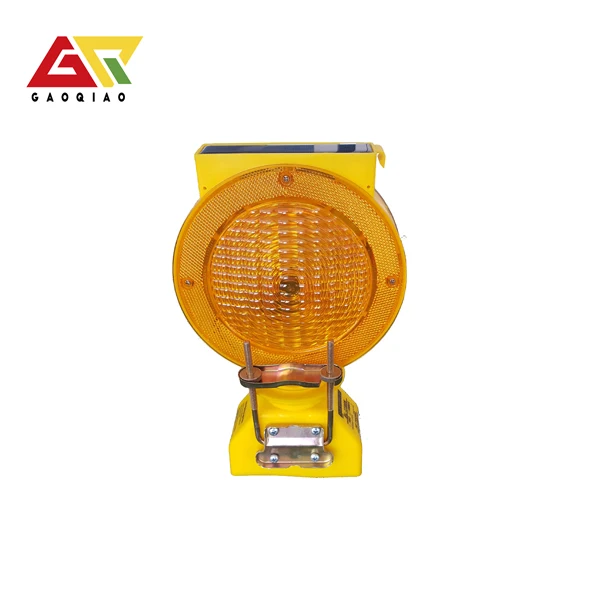 
Factory outlet Solar LED barricade warning light for traffic road construction mounted on traffic cone 