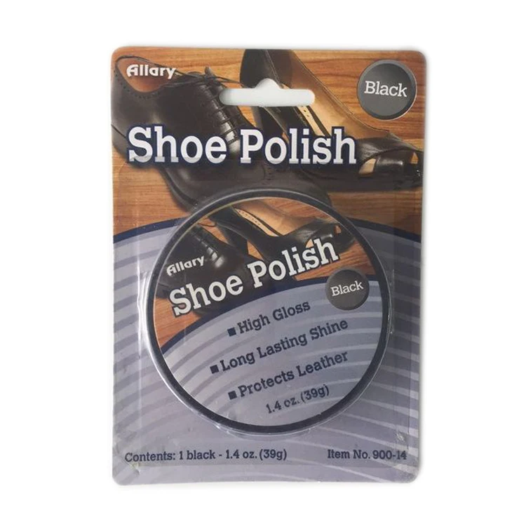 
Iron Box Solid Black Shoe Polish 