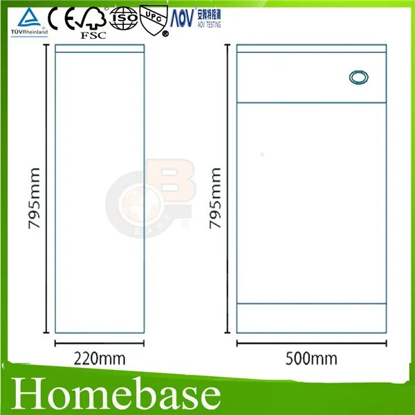 Hot sale cheap solid wood bathroom cabinet