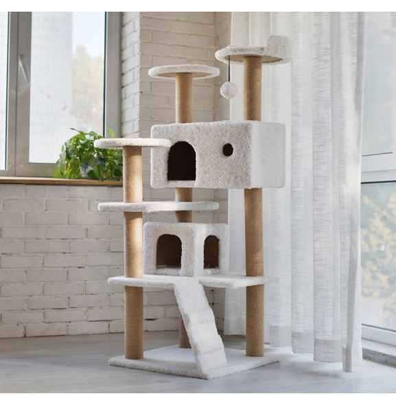 
Cat Activity Tree with Scratching Posts cat tree tower 