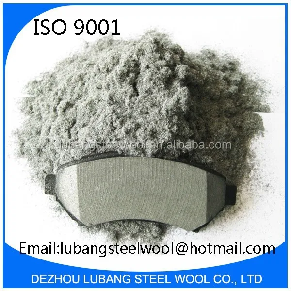 
Chopped steel wool fiber for brake pads materials 