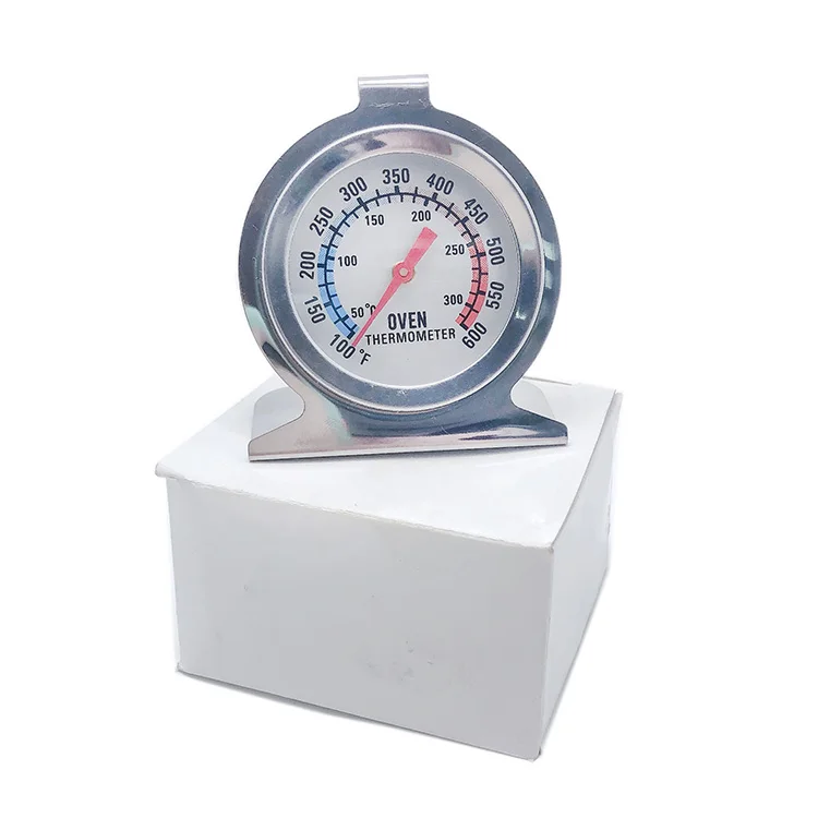 Кухонный прибор из нержавеющей стали с двойным циферблатом, измерительный прибор для микроволновой печи, прибор для измерения температуры, 2022