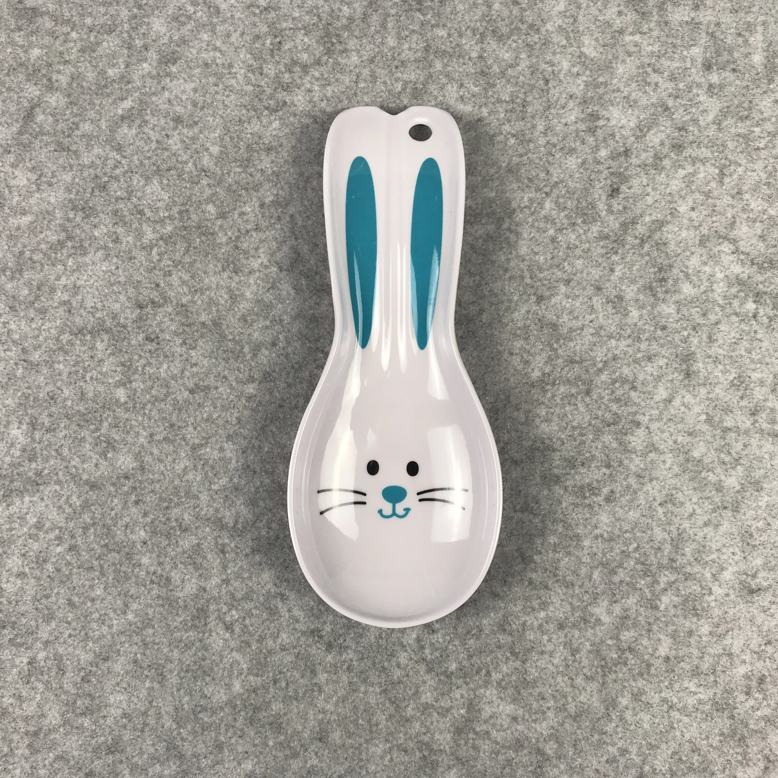 
Rabbit design melamine spoon rest 