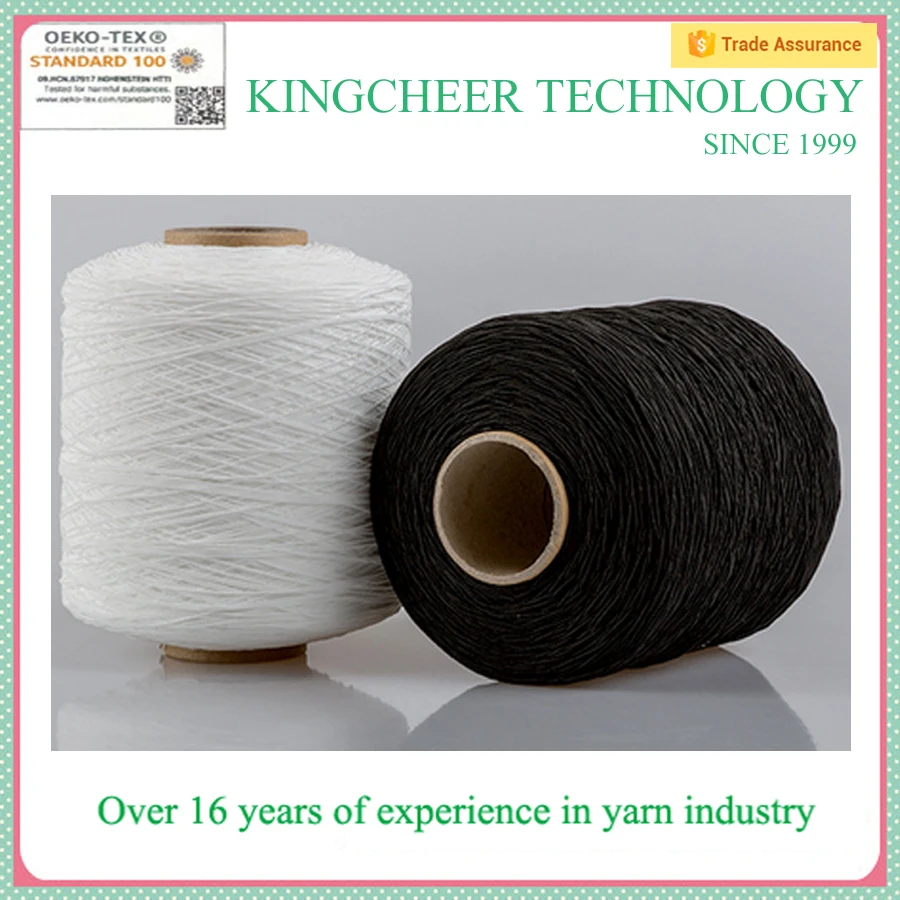 
2018 1807070 double covered nylon elastic thread yarn for circular knitting socks 