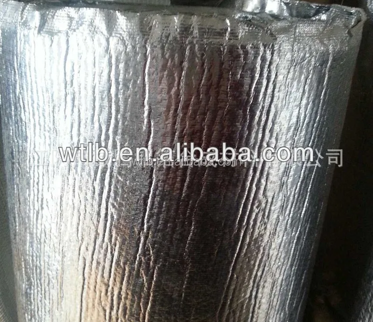 2mm Silicate Ceramic Glass Fibre Cloth with Both Side Aluminum