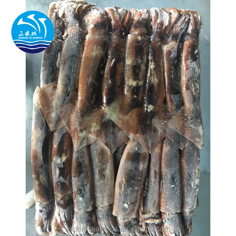 Новое поступление, натуральный замороженный аргентинский кальмар Illex